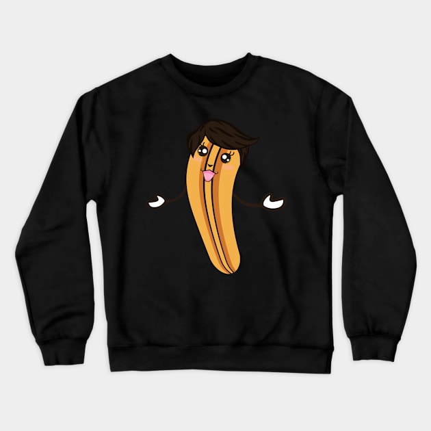 Funny Churro #2 Crewneck Sweatshirt by archila